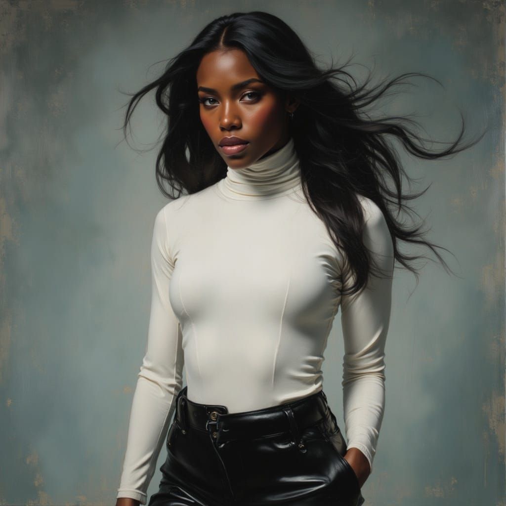 Warrior Goddess Singer Kelly Rowland in Vogue Style