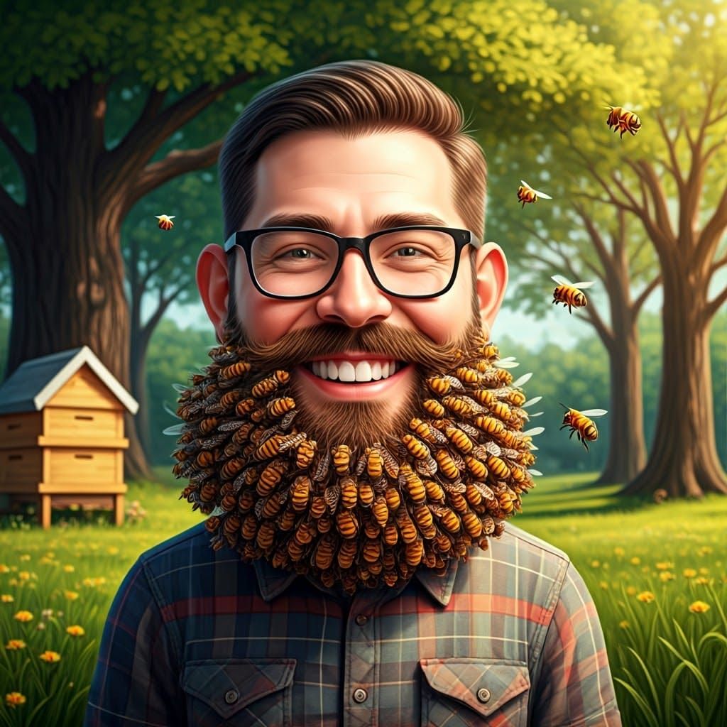 🐝🐝  Bee-arded Bliss 🐝🐝