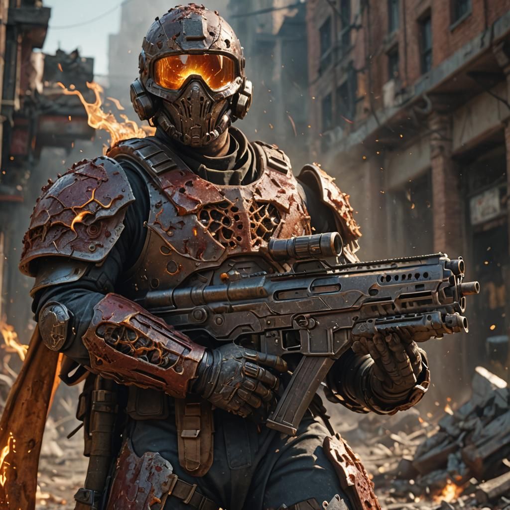 Melted Flesh: Detailed Fantasy Concept Art
