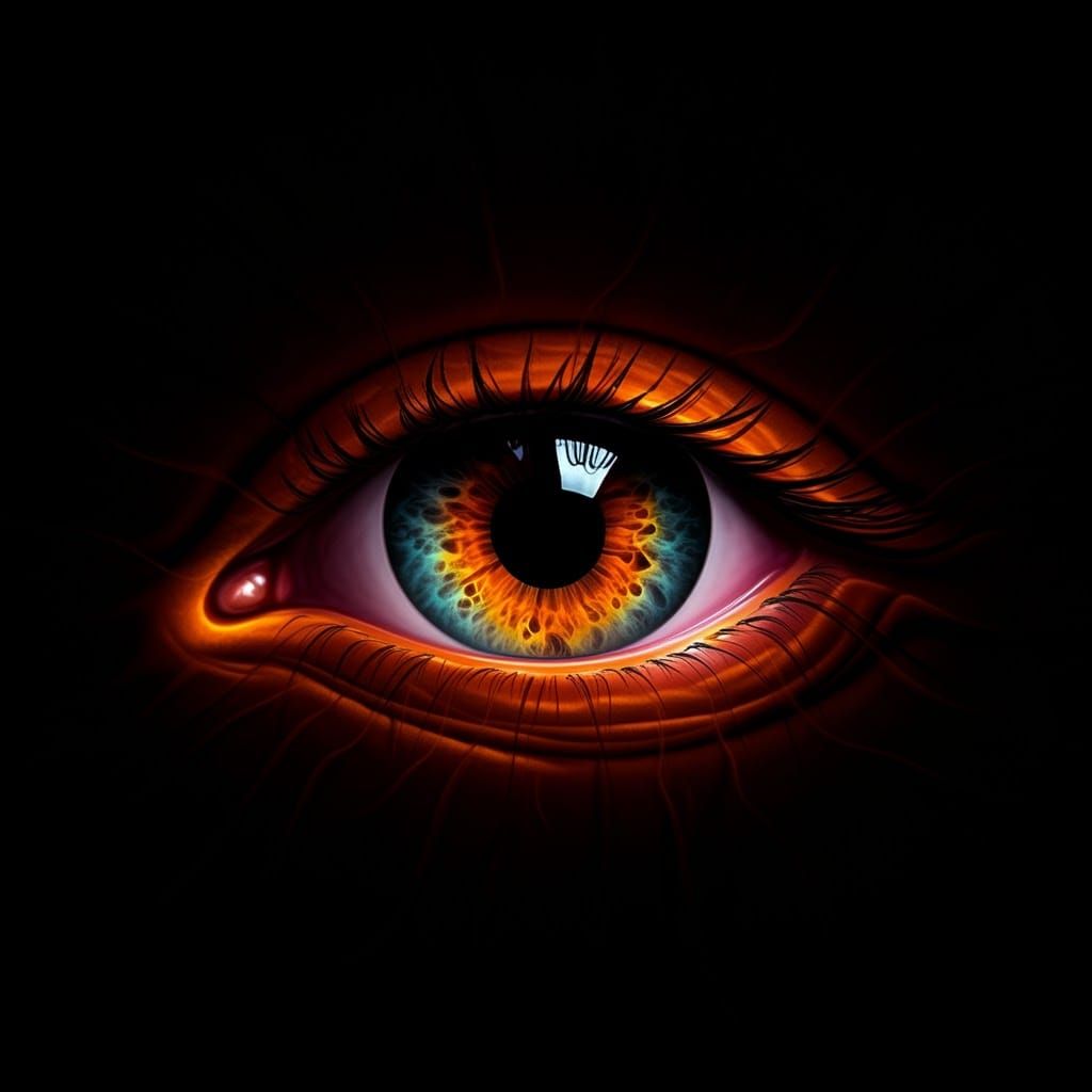 Solar Eye Blinks in Hadron Collider