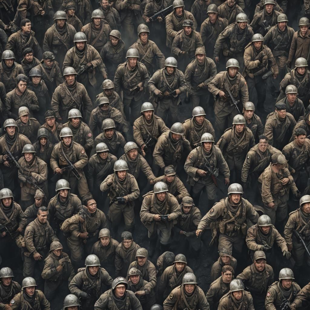 Dramatic Hyperrealistic Scene in High Definition