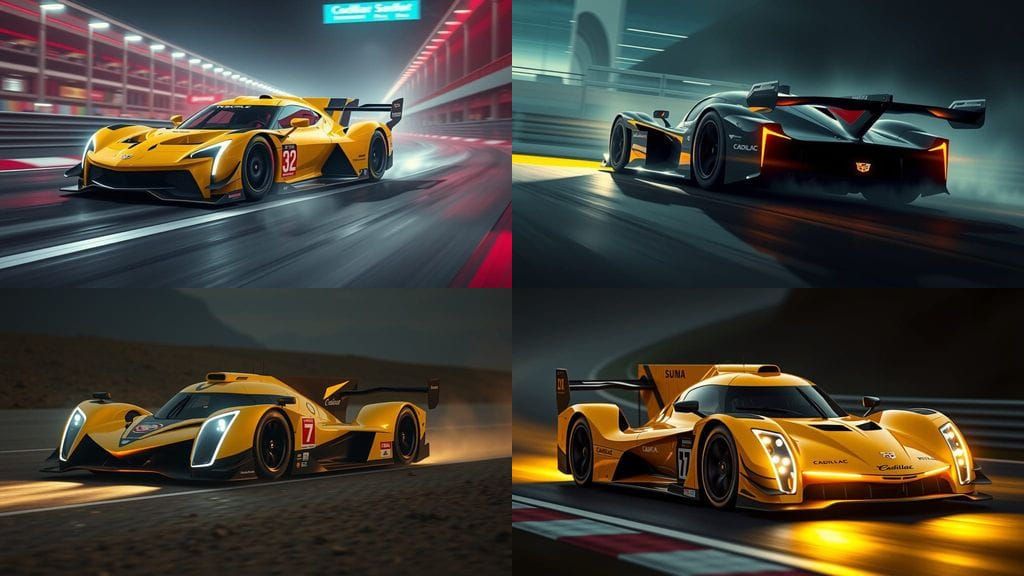 Sleek 2030 LMP1 Hypercar Inspired by Le Mans Racing