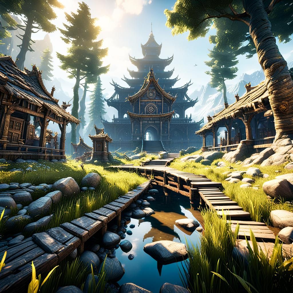 Peace in Wartime: 3D Cinematic Game Art