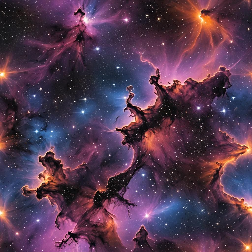 Infinite Stars in a Celestial Vastness