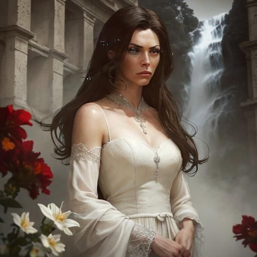 Moody Lone Figure in Hyper-Realistic Digital Art