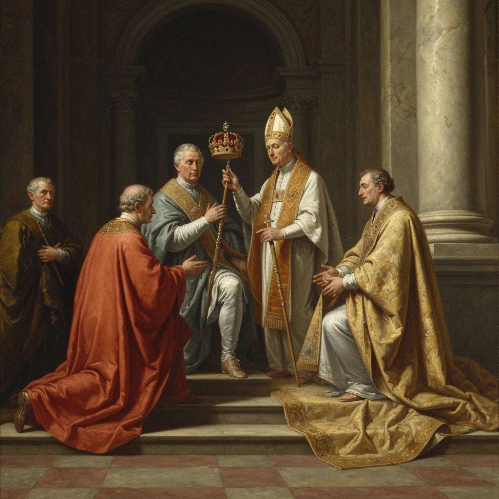 King Charles III and Pope Leo XIV at St. Paul's, Rome