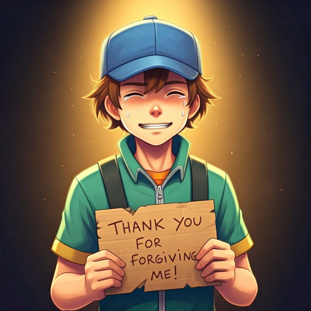 Young Pokémon Trainer Expresses Gratitude and Vulnerability