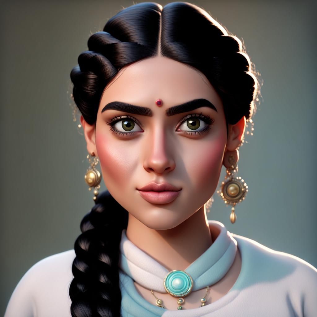 Indian Girl CGI