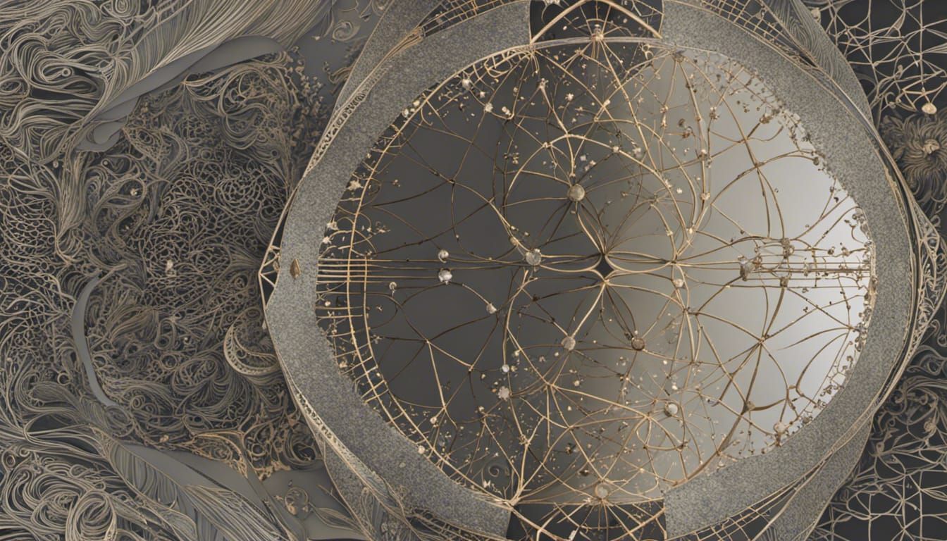 Fractal Wave Quantum Zentangle in 5D Shading