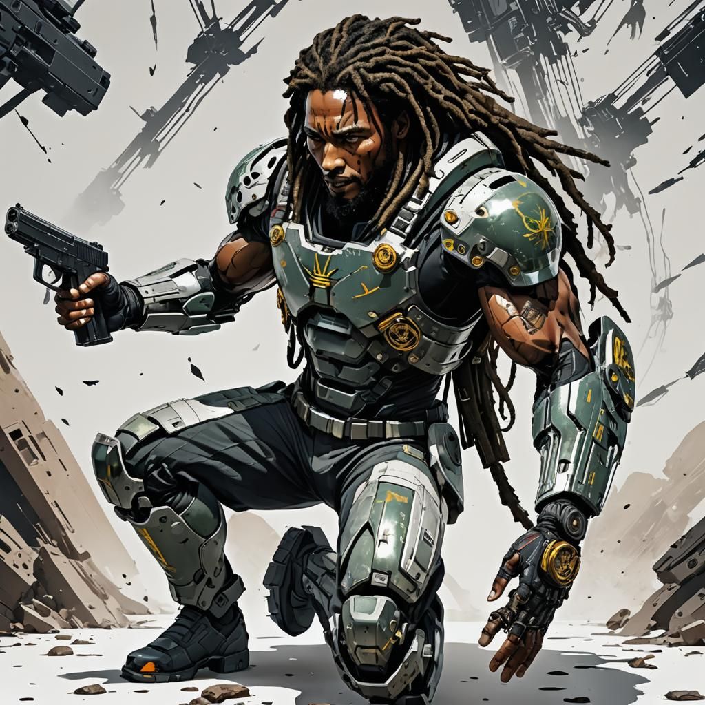 Cyborg Ninja: A Metal Gear Solid Concept Art