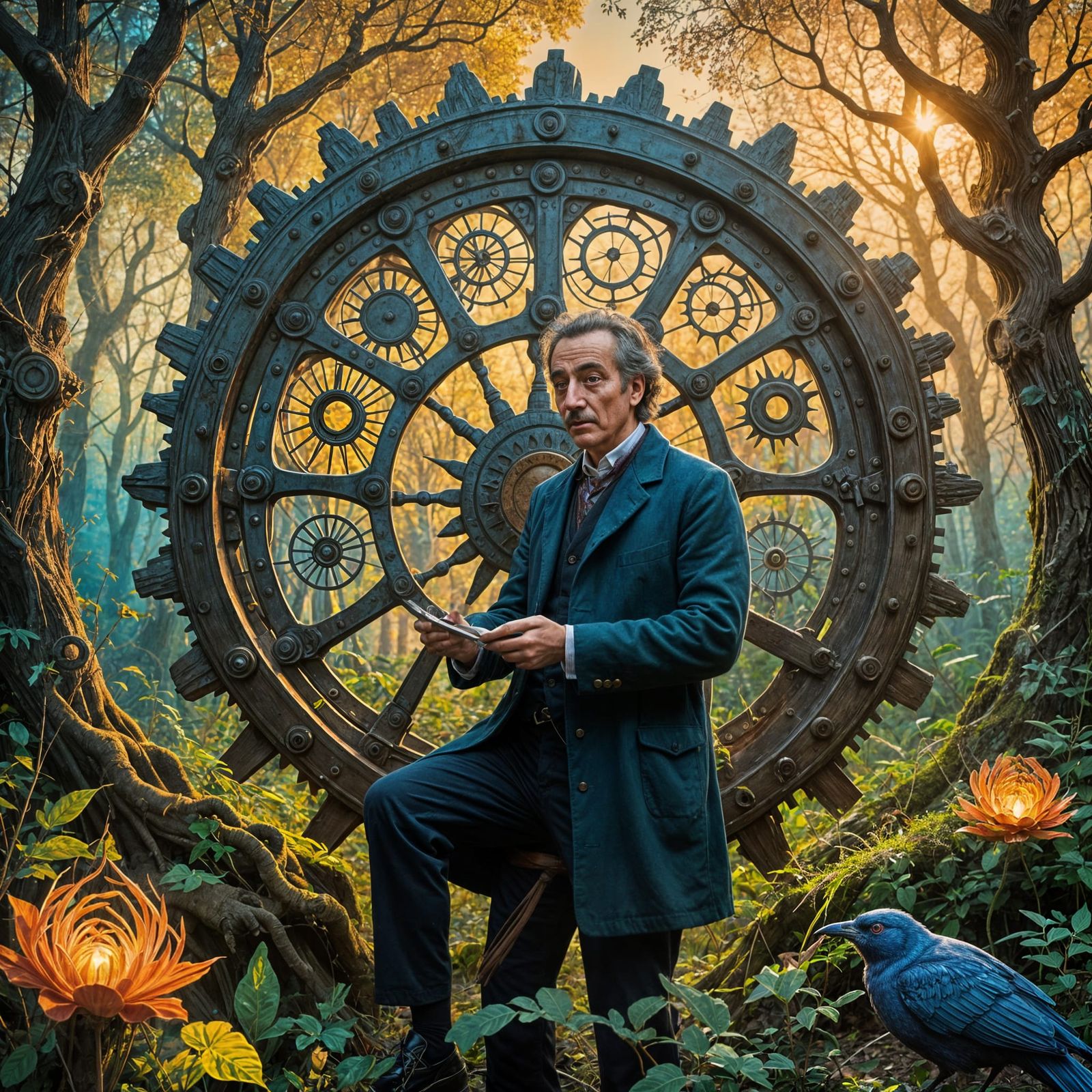 Ancient Inventor Unveils Revolutionary Wheel