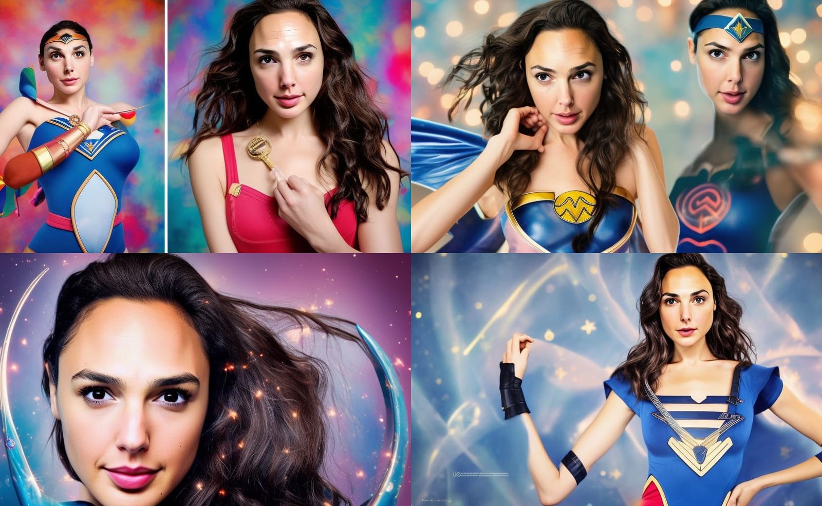 Sailor Moon Portrait with Bokeh