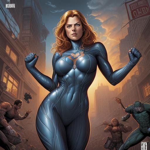 Comic Book Art Realization in Brooks and Mumford Style