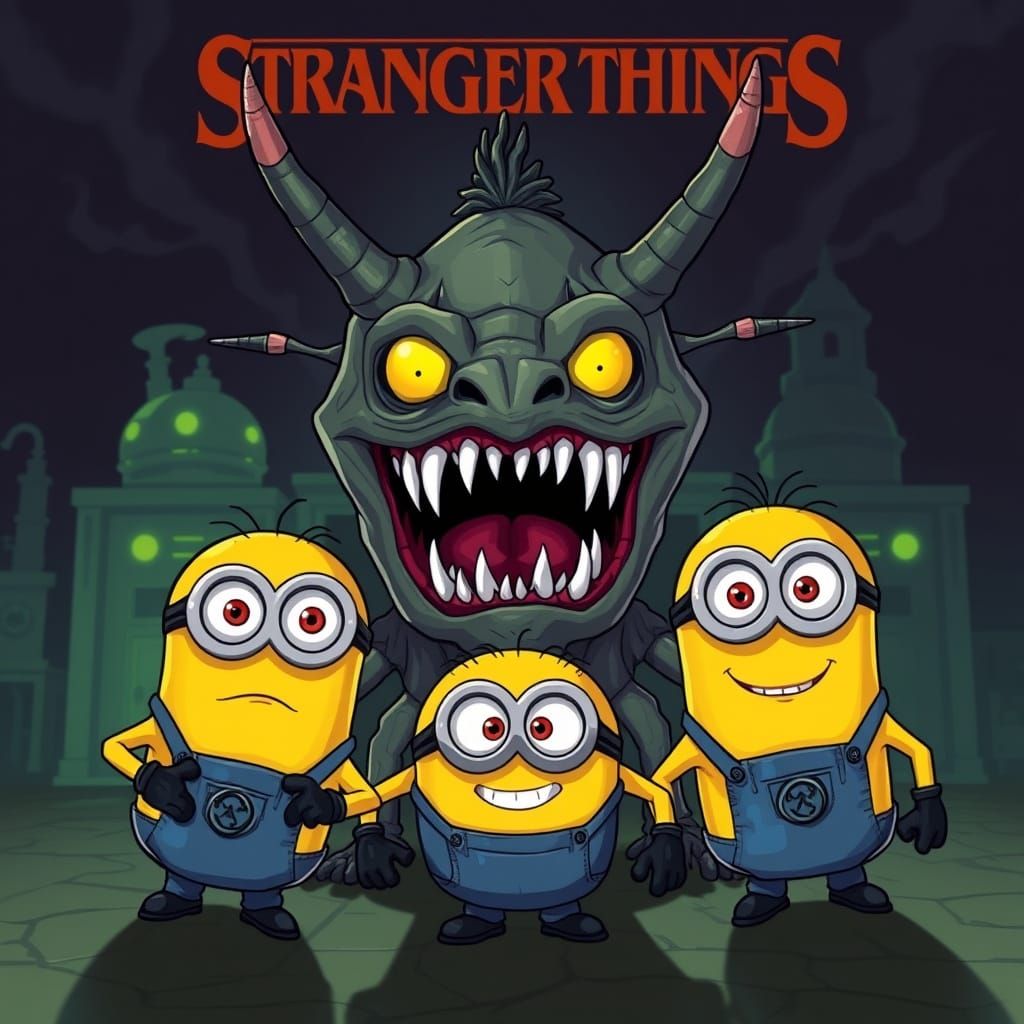 Grotesque Minion Demogorgon in Hawkins National Laboratory