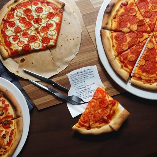 Julius Caesar Themed Little Caesars Pepperoni Pizza