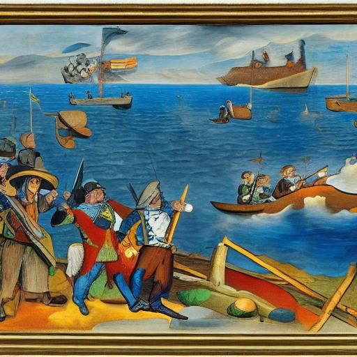 The Kidnapping of Polad: A Cubist Mythology