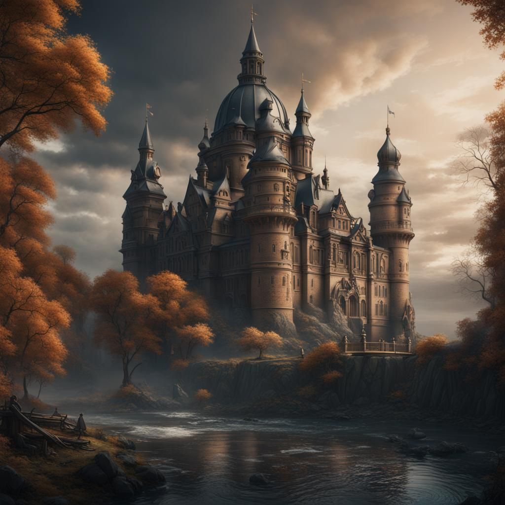 Otto von Bismarck: Detailed Matte Painting
