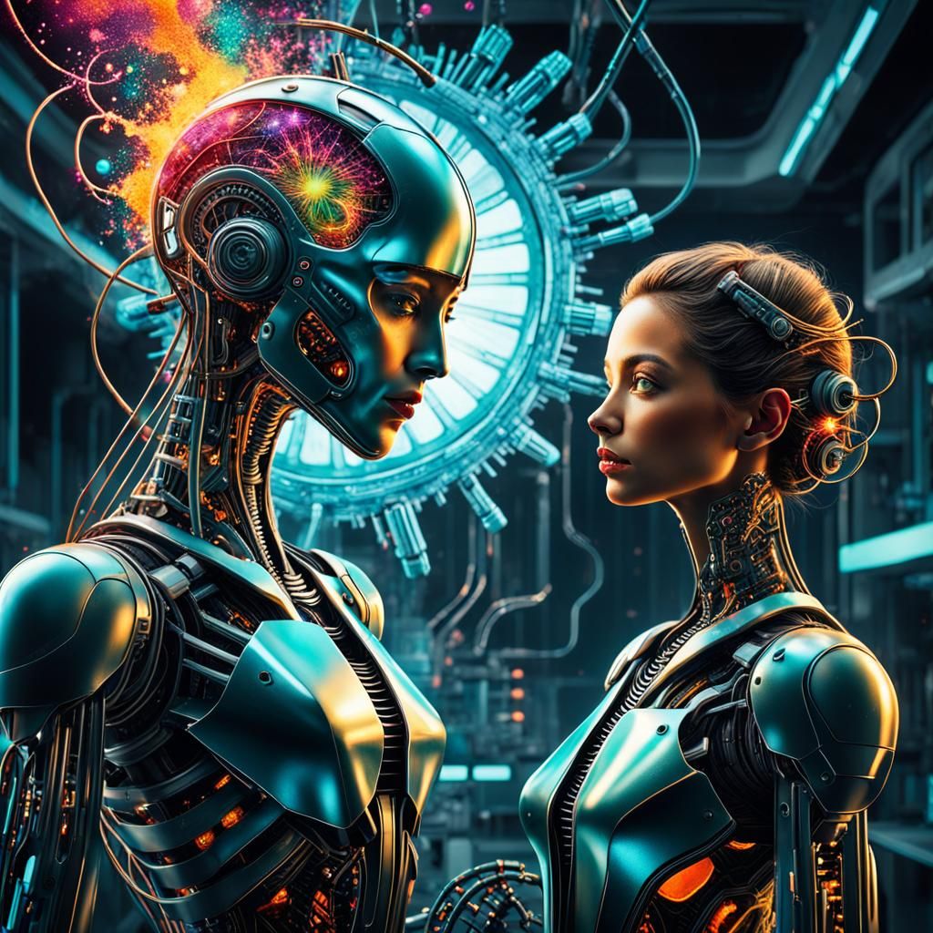 Futuristic Lab Experiment with Hybrid Helper