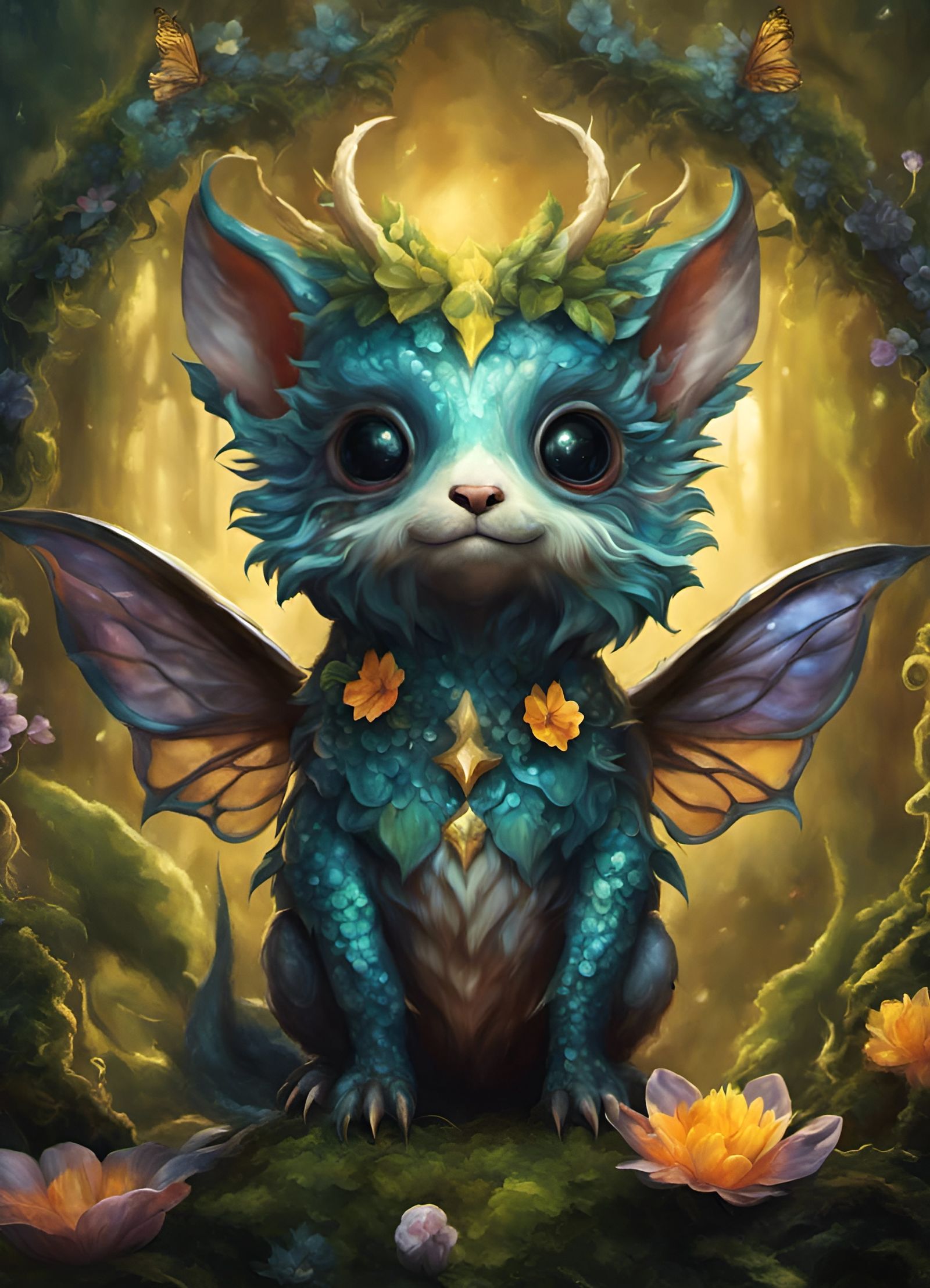 Cypress - A Creature Called a Liraroo From The Kingdome of Faery.