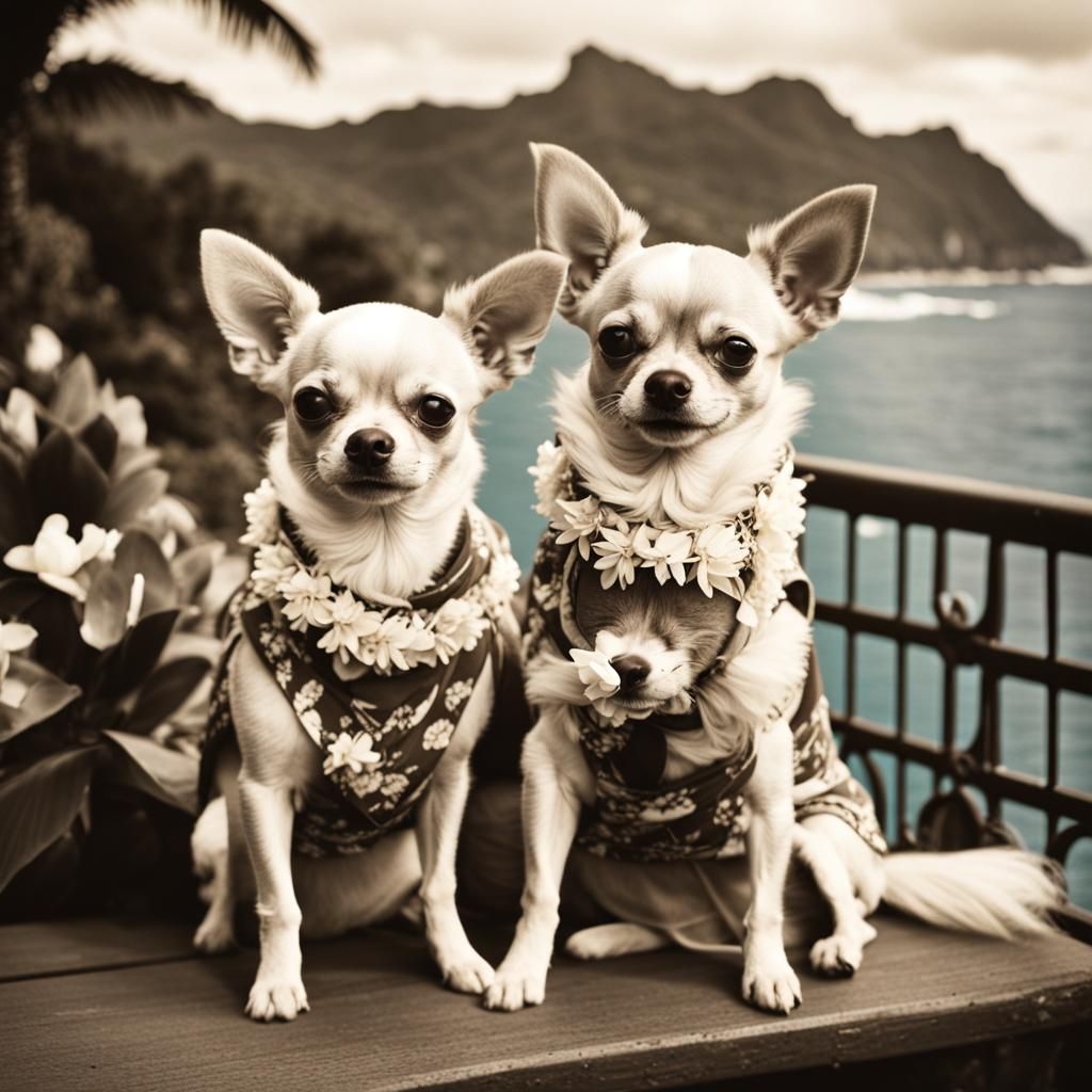Bunny and Chuey in Hawaii