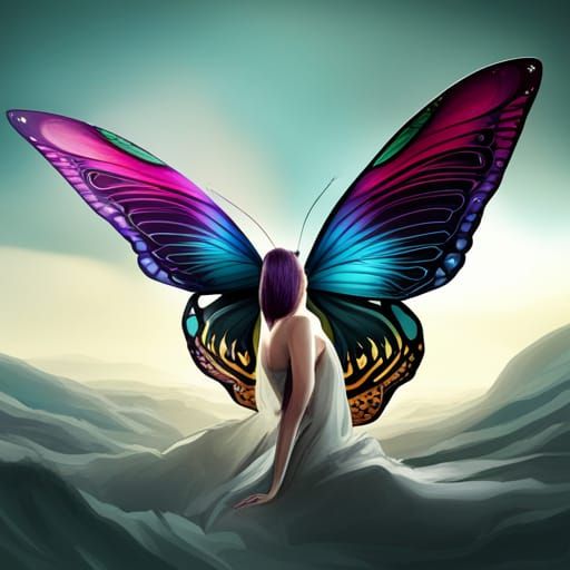 Ethereal Fantasy Butterfly