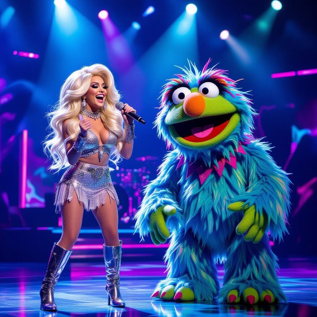 Singer unleashes the beast