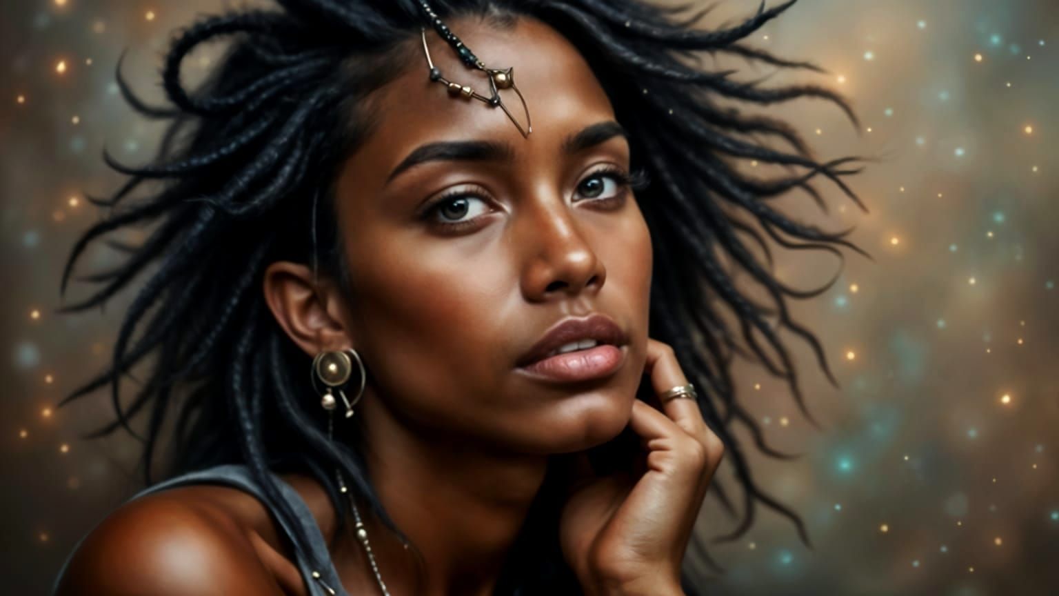 Ethereal Empowerment: Embracing Imperfect Beauty