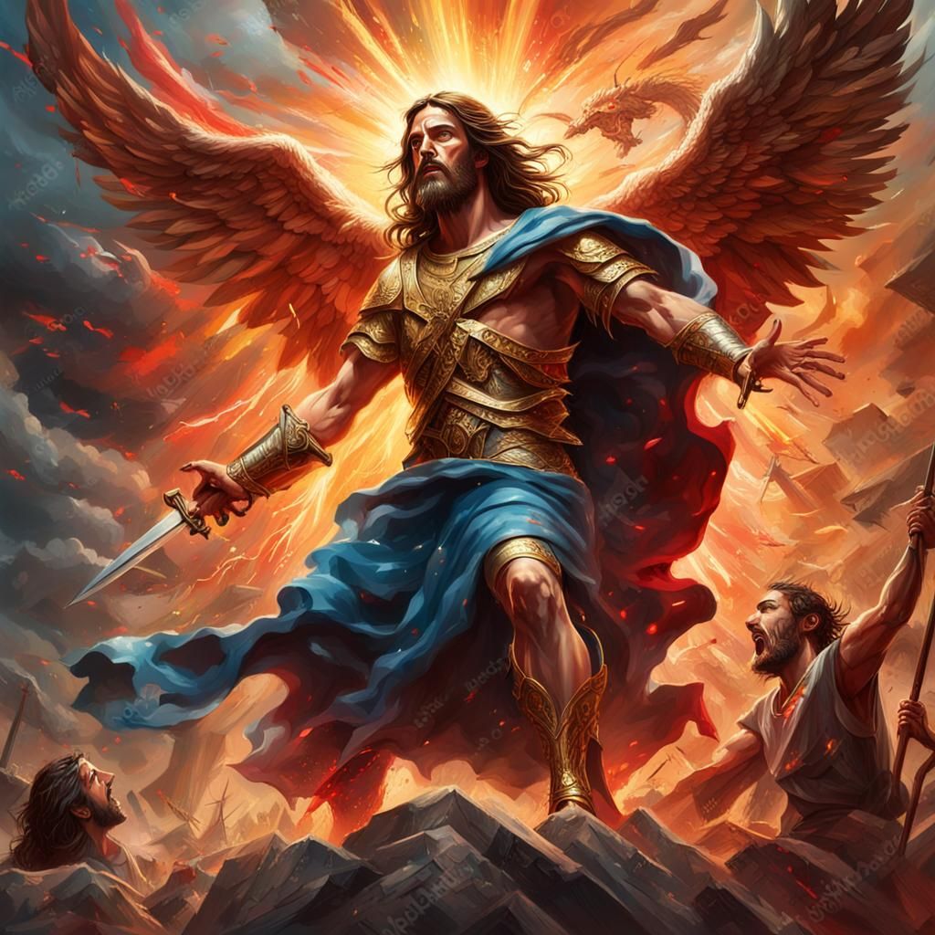 Epic Battle: Jesus Christ vs. Lucifer