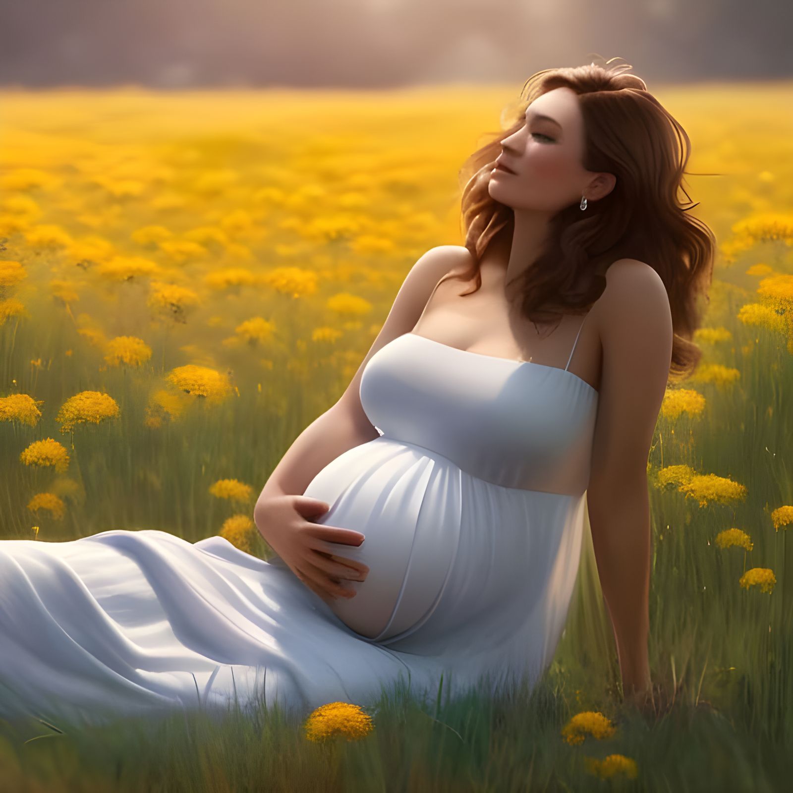 Beautiful Face Close-up