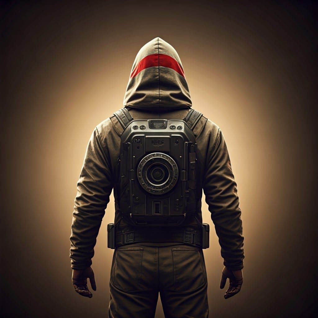 Heroic Volunteer in Cinematic 35mm Style