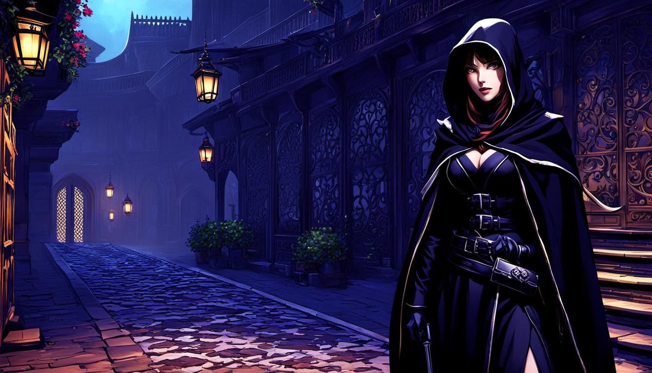 A beautiful assassin