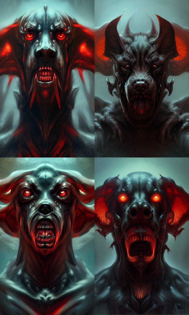 Cerberus - a devil dog of legend