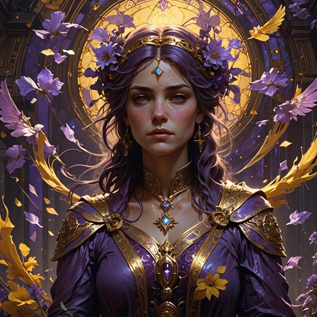 Forgiveness Woman: Dark Fantasy Concept Art in 8K