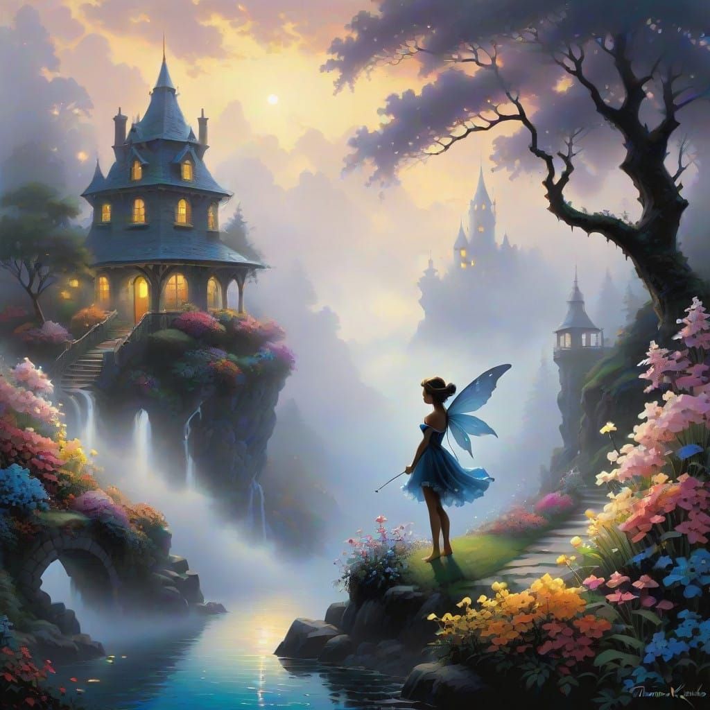 Ethereal Fairy in Mysterious Bloom