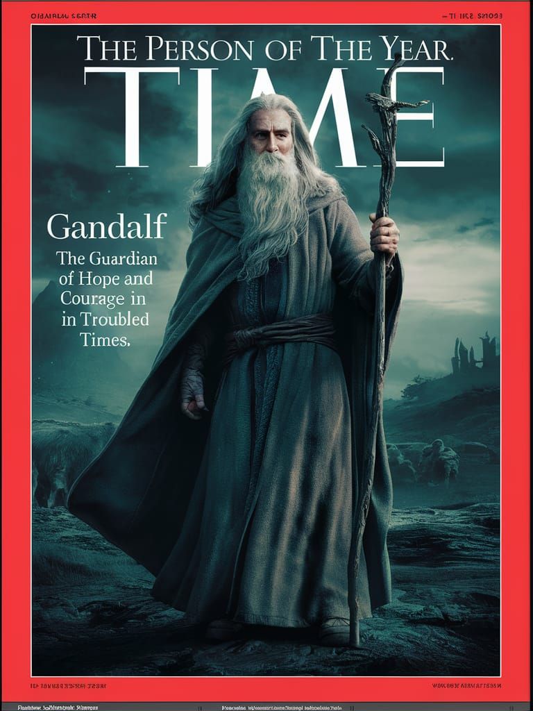 Gandalf Honored as Time's Person of the Year