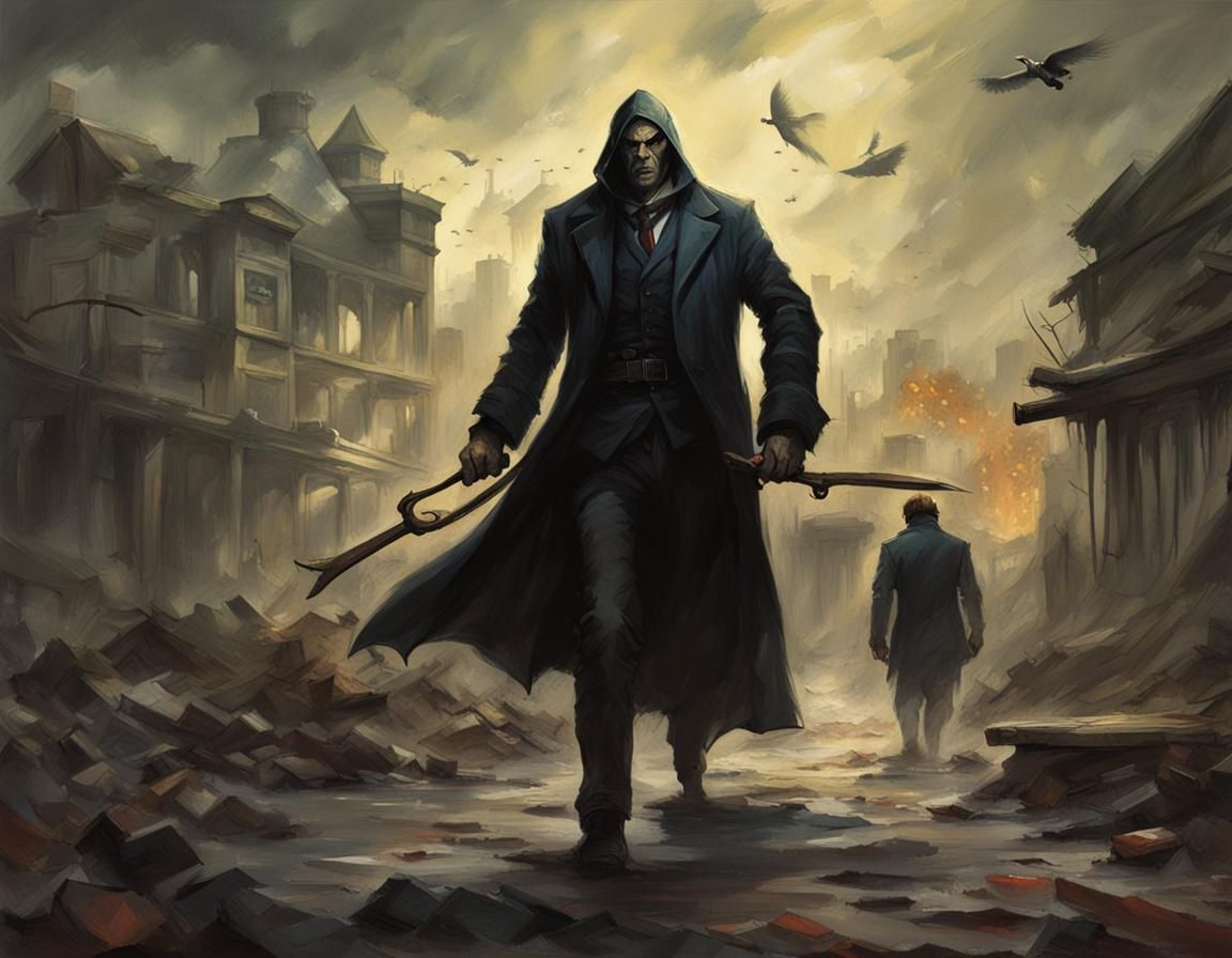 Sinister Inheritance Games Digital Painting