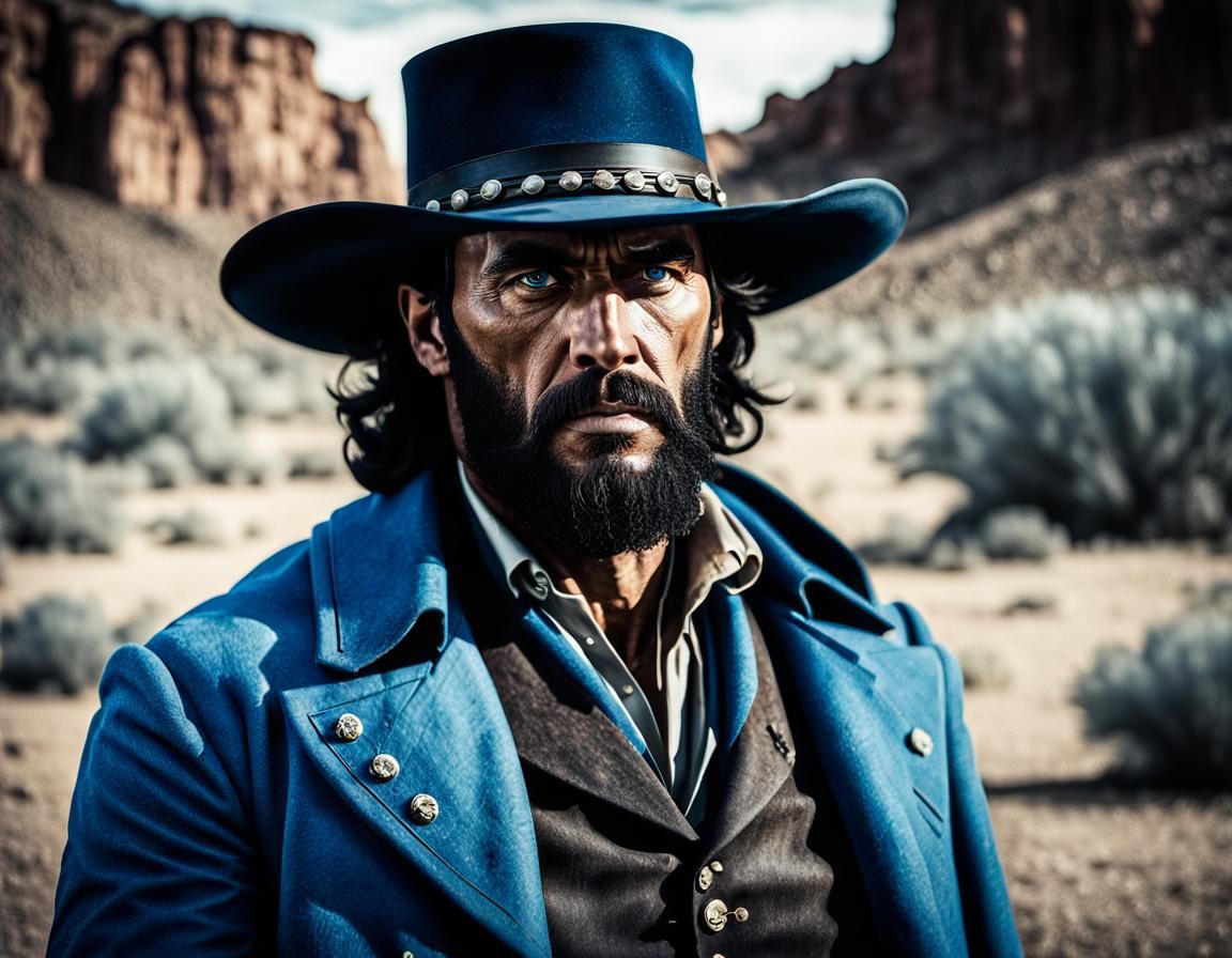 Wild West US Marshal with Eye Patch