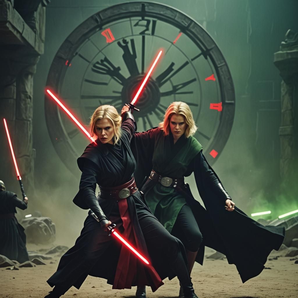 Epic Sith Lord vs Jedi Duel