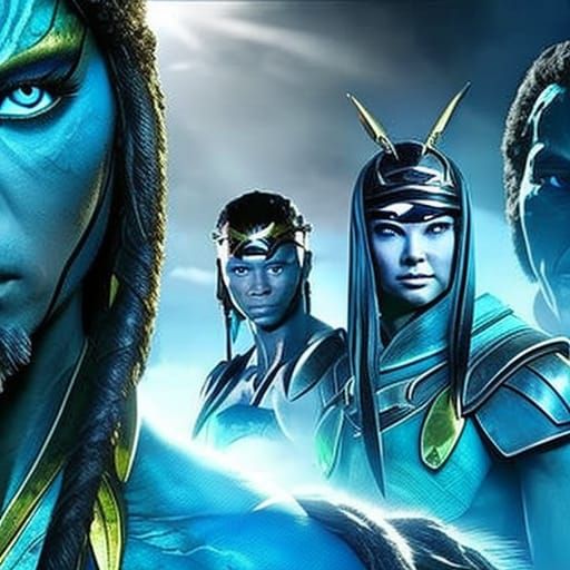 Avatar 2: Na'vi, Metkayina, and Marine Life