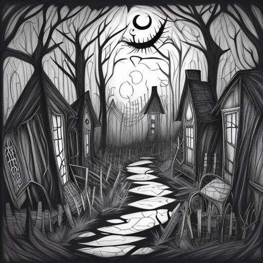 horror coloring book
