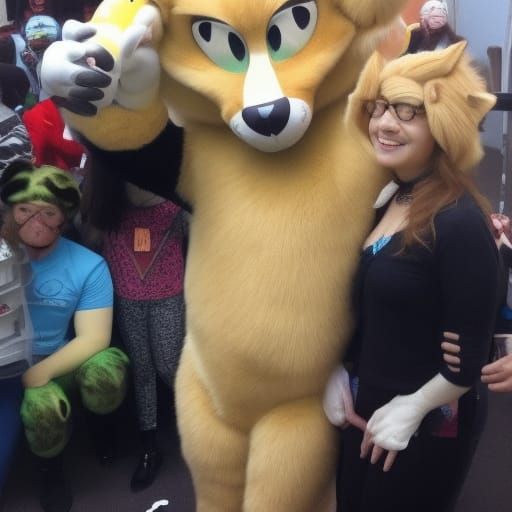 AI Generated Image of Furries