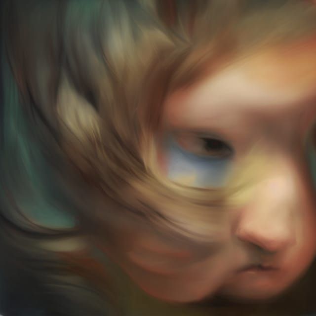 Cosmic Melancholic Nightmare in Brut Modern Art