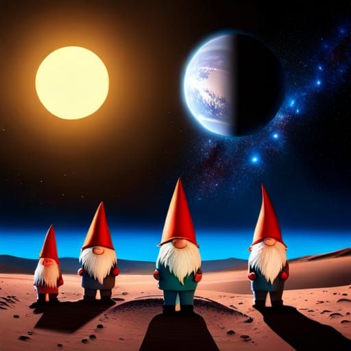Gnomes in Space Meet Martian Gnomes