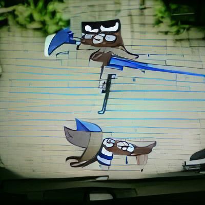 Mordecai and Rigby in Regular Show