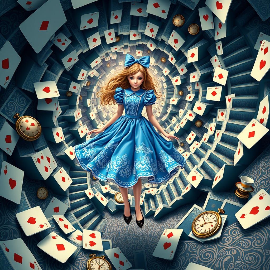 Alice in Cards