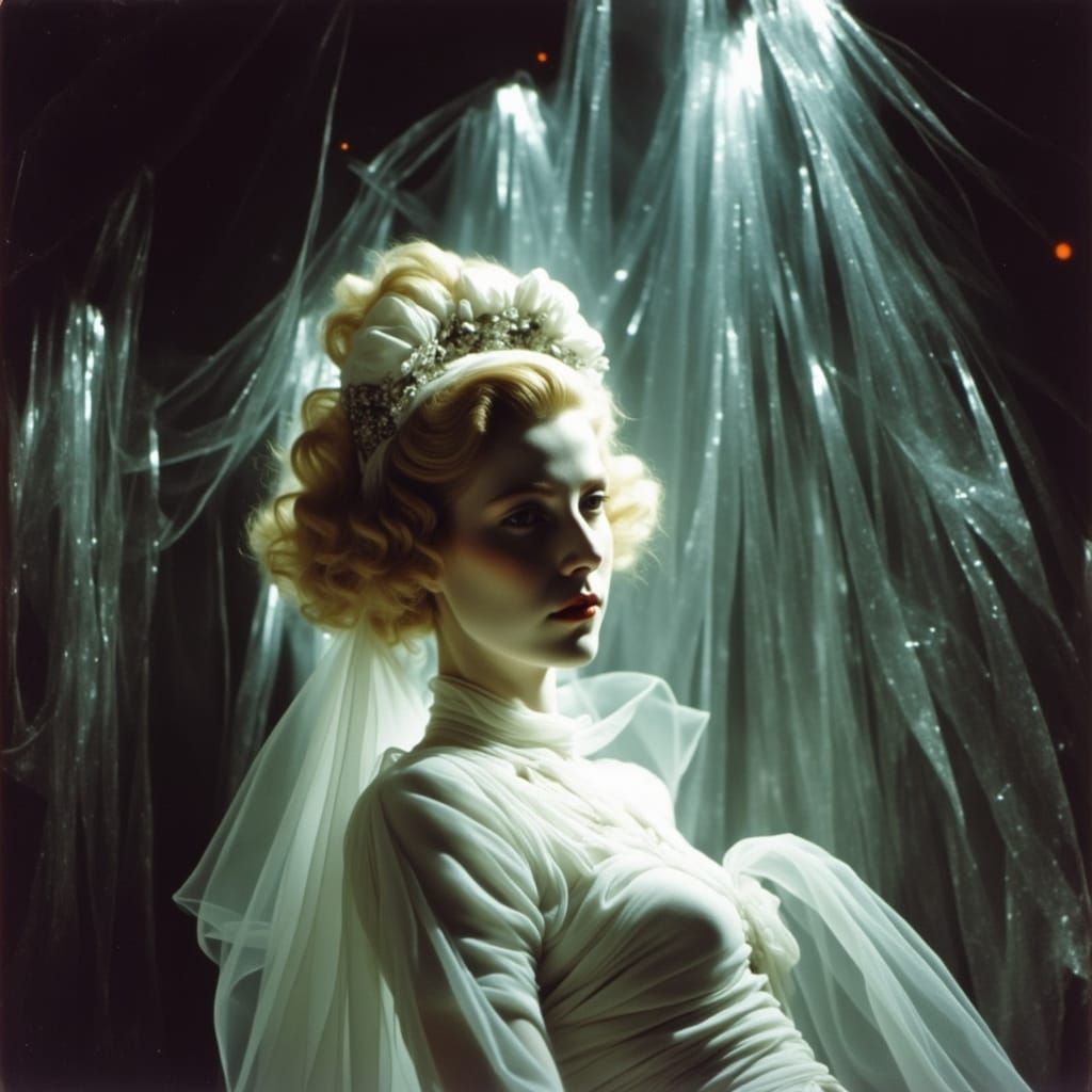 Fritz Lang's Metropolis Bride in Volumetric Light