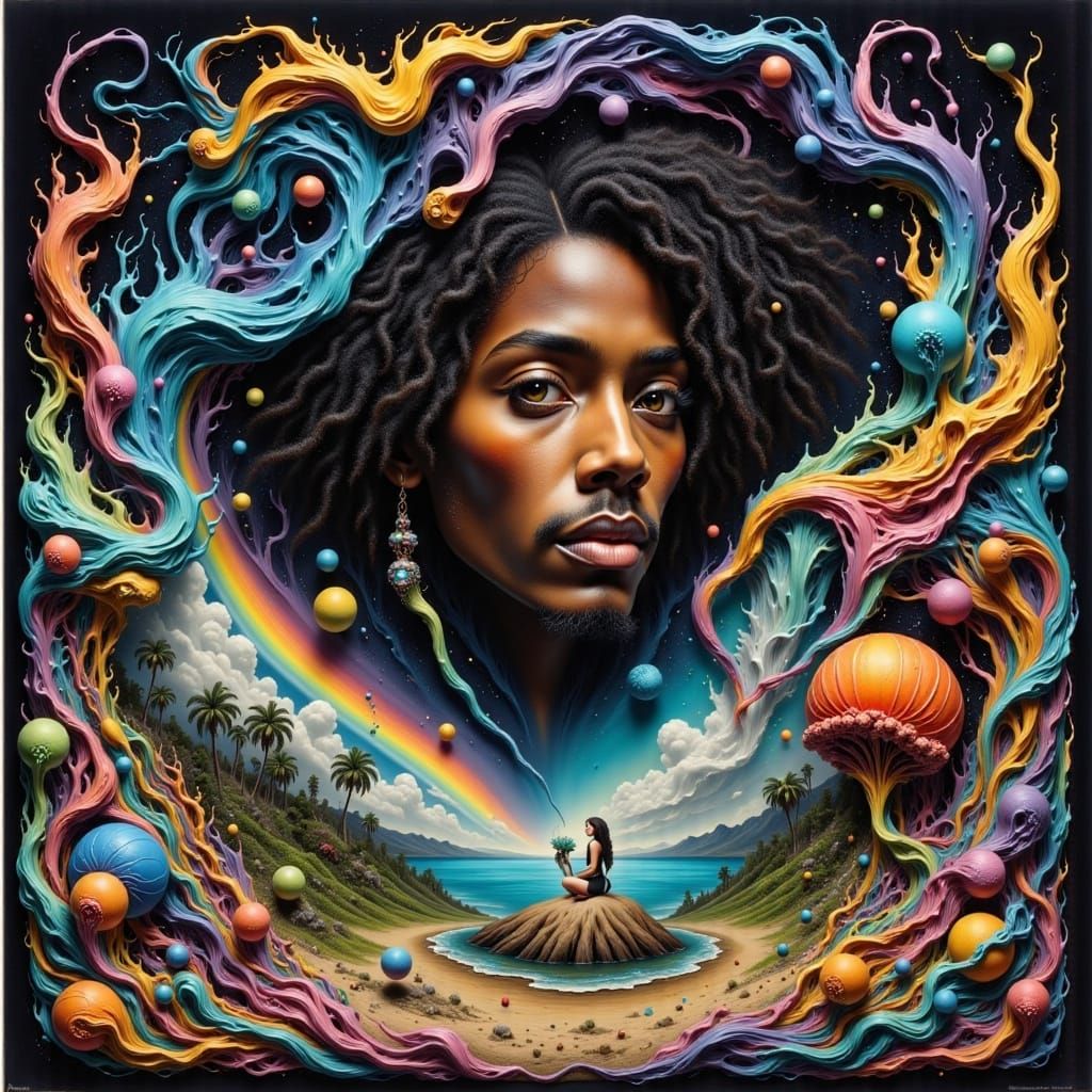 Psychedelic Sugar Trip: Surreal Visionary Art