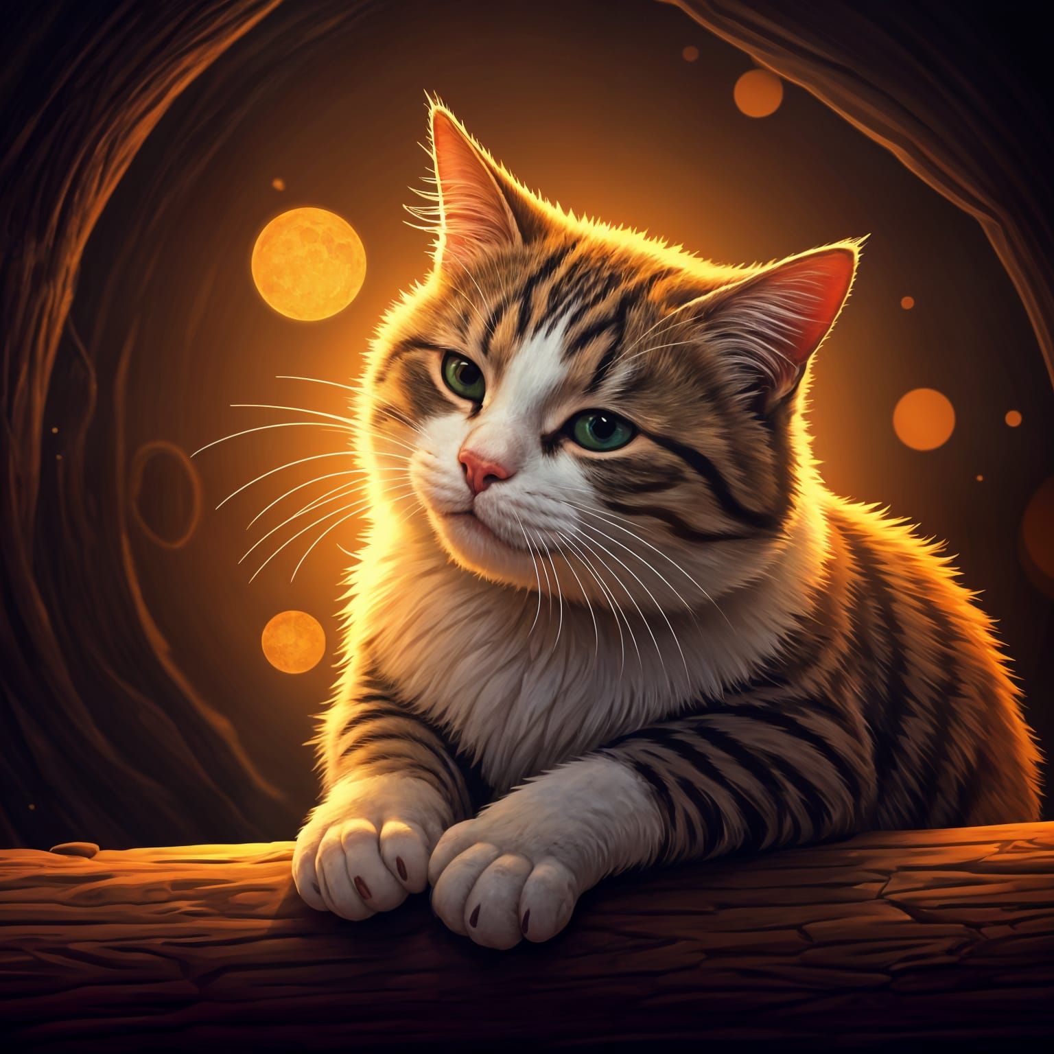 Affectionate Cat Headbonk