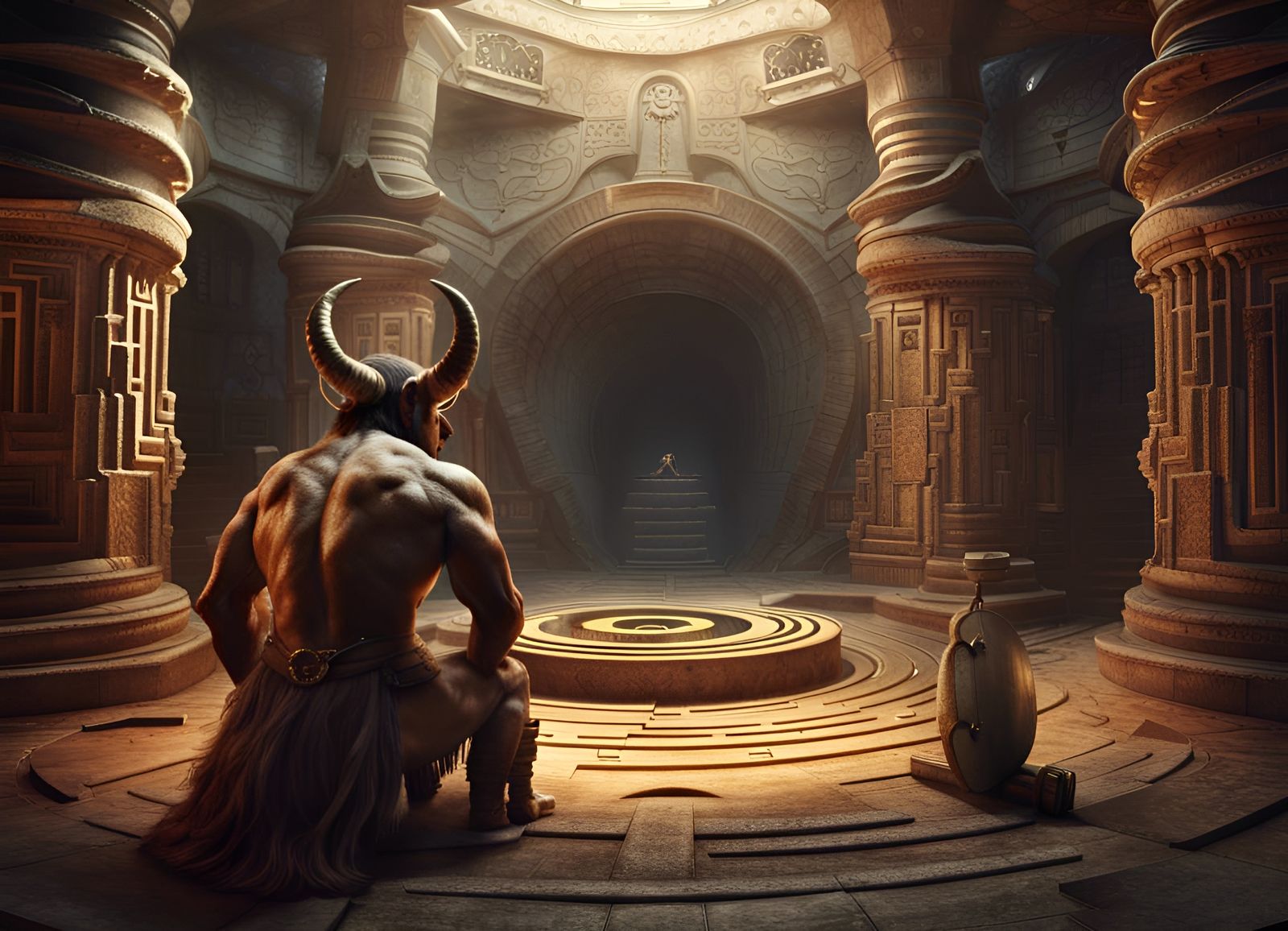 The Minotaur is waiting.