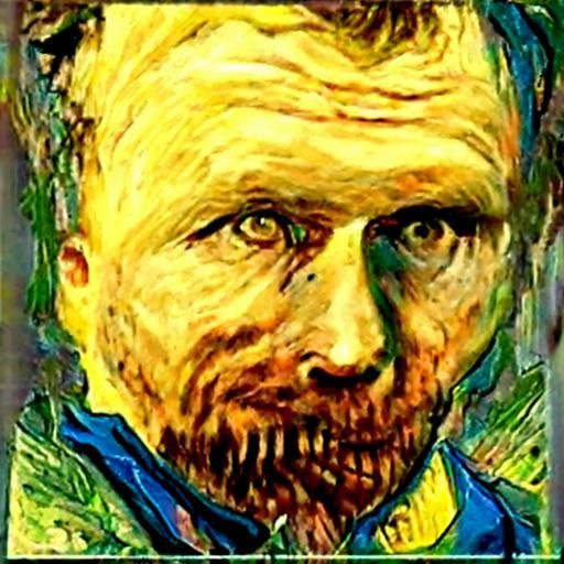 Psychological Portrait in Van Gogh Style